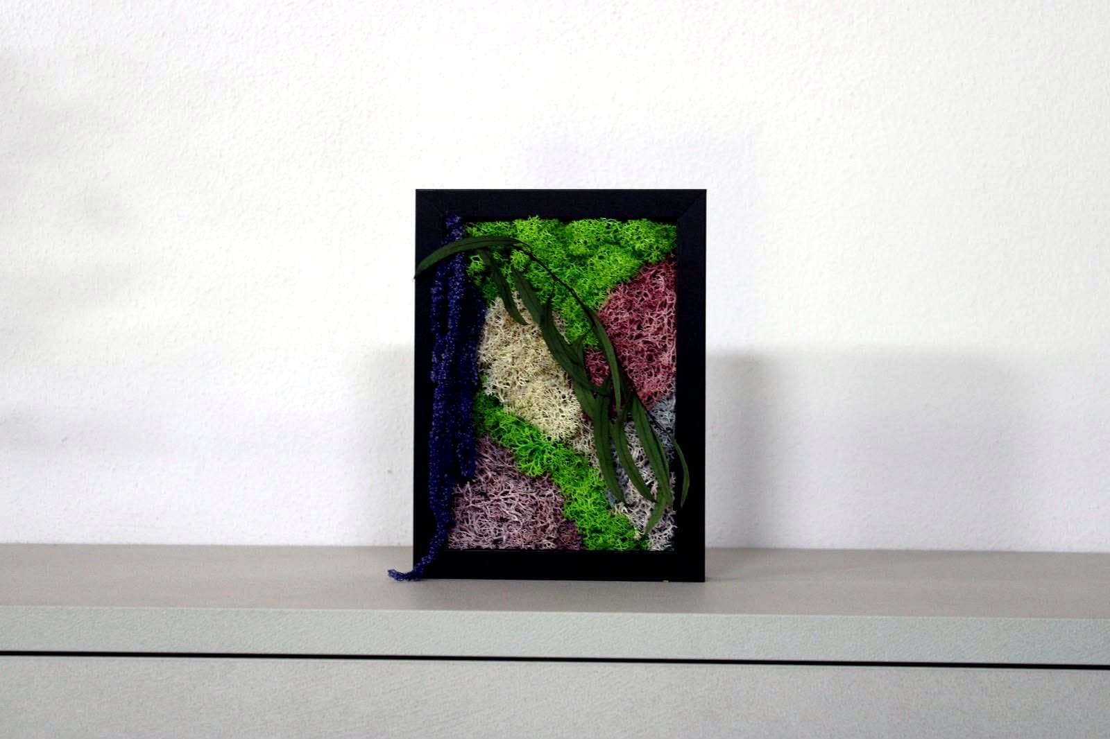 Quadro con amaranto