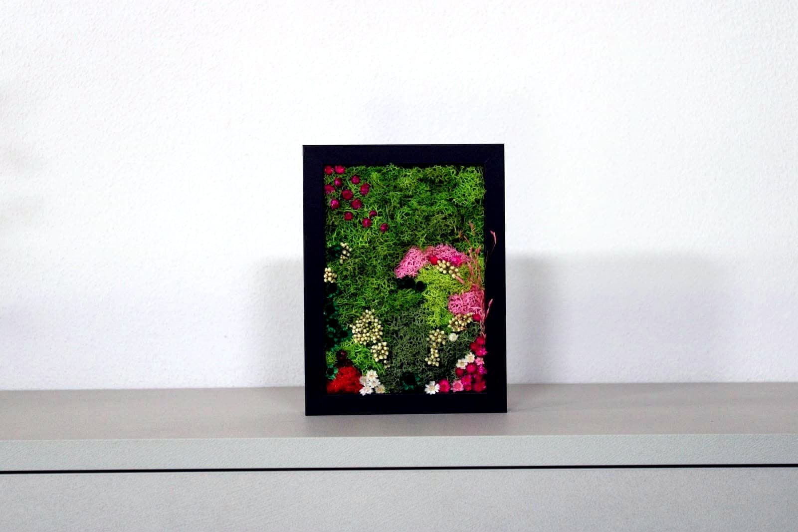 Quadro fioriture fucsia